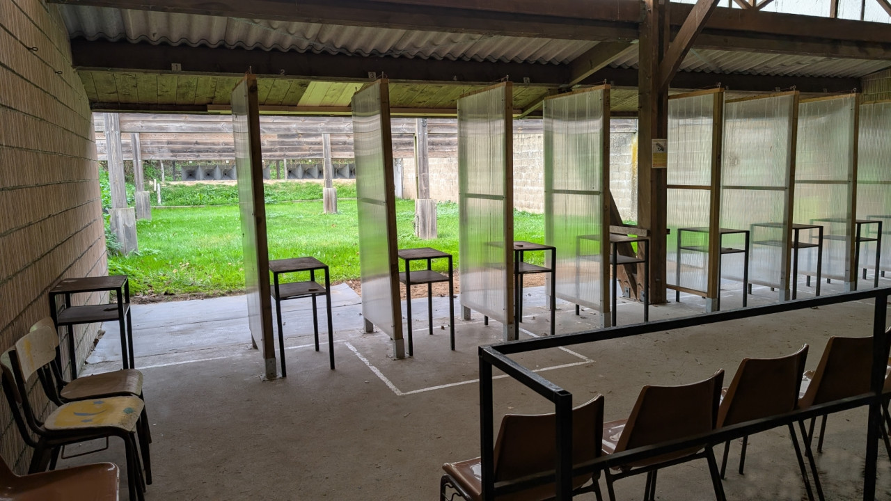 Stand de tir 25 mètres